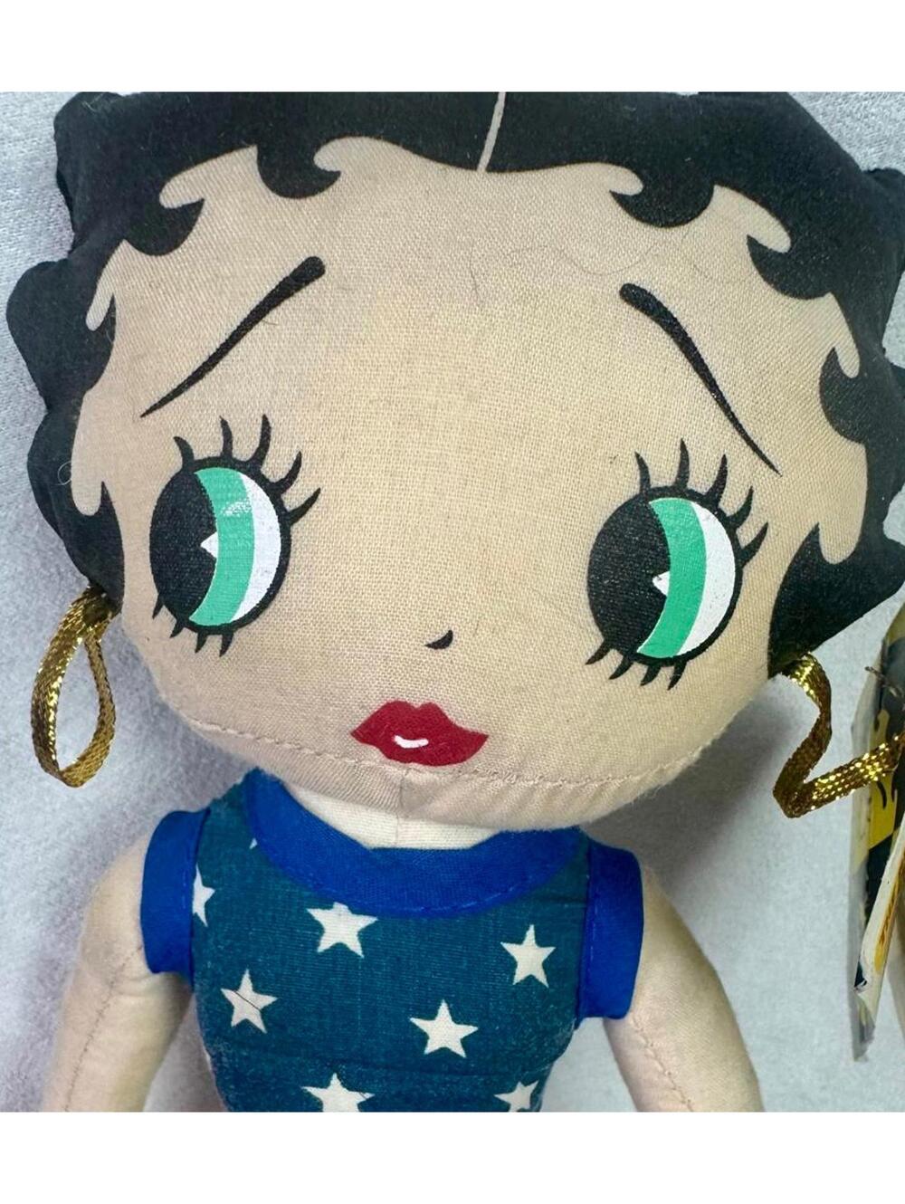 vintage betty boop boxer kawaii doll plush 12in kellytoy nwt collectible